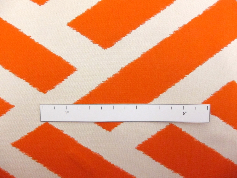 Silk and Cotton Blend Geometric Brocade1