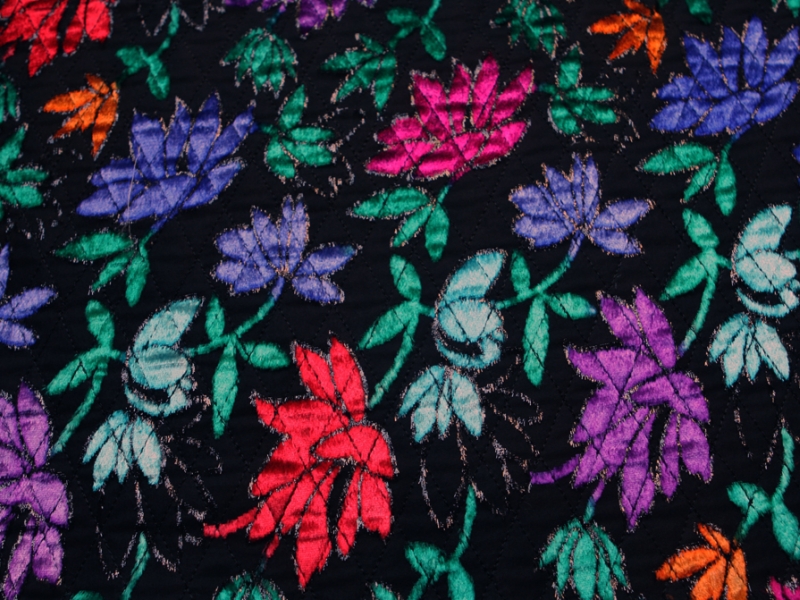 Silk Lurex Cut Velvet0