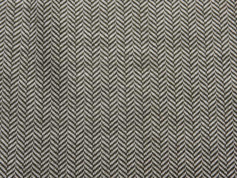 Silk and Wool Knit Herringbone0