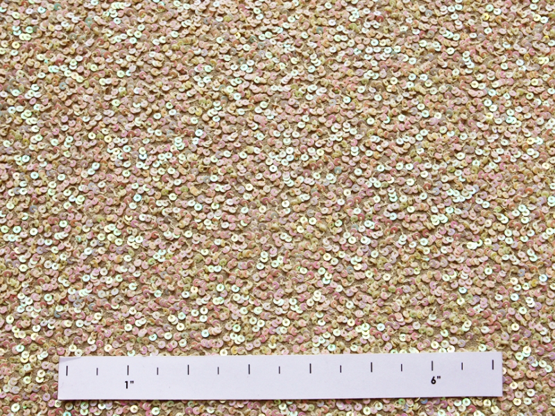 Sequins on Silk Chiffon1