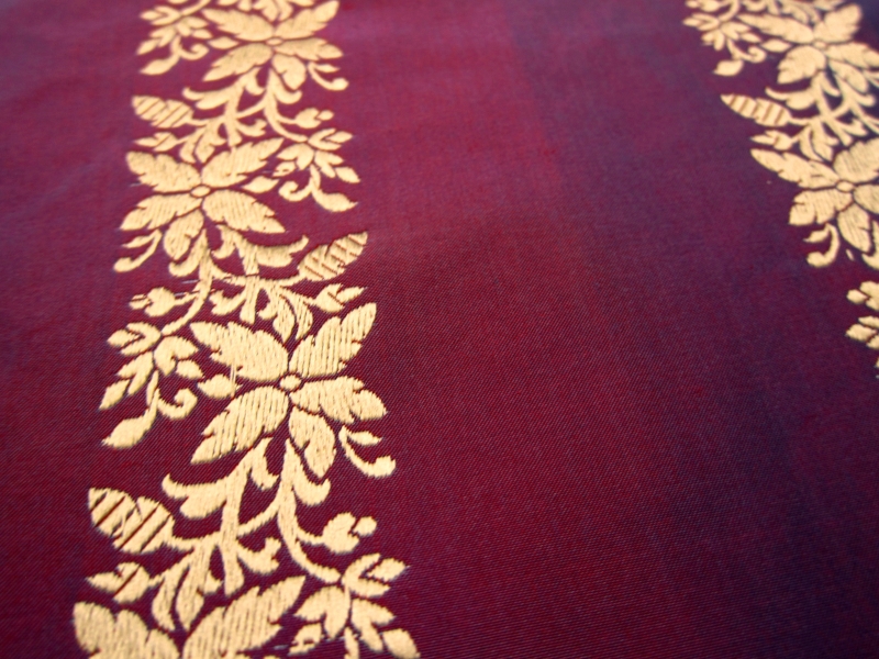 Embroidered Silk Taffeta2