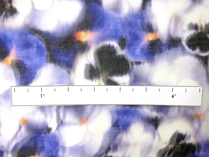 Printed Silk Gauze2