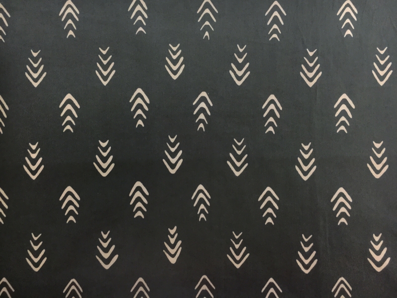 Cotton Batik with Arrows Motif0