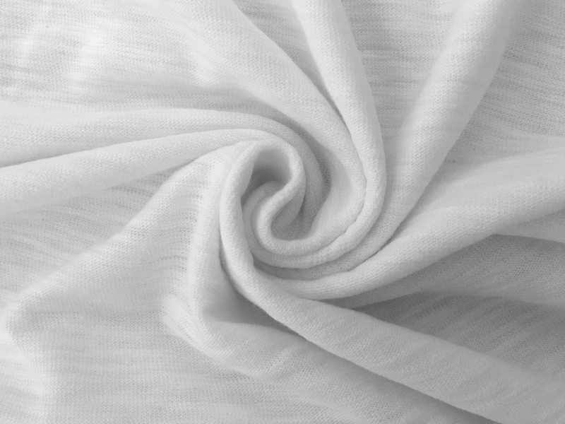 Japanese Cotton Knit in Heather White1