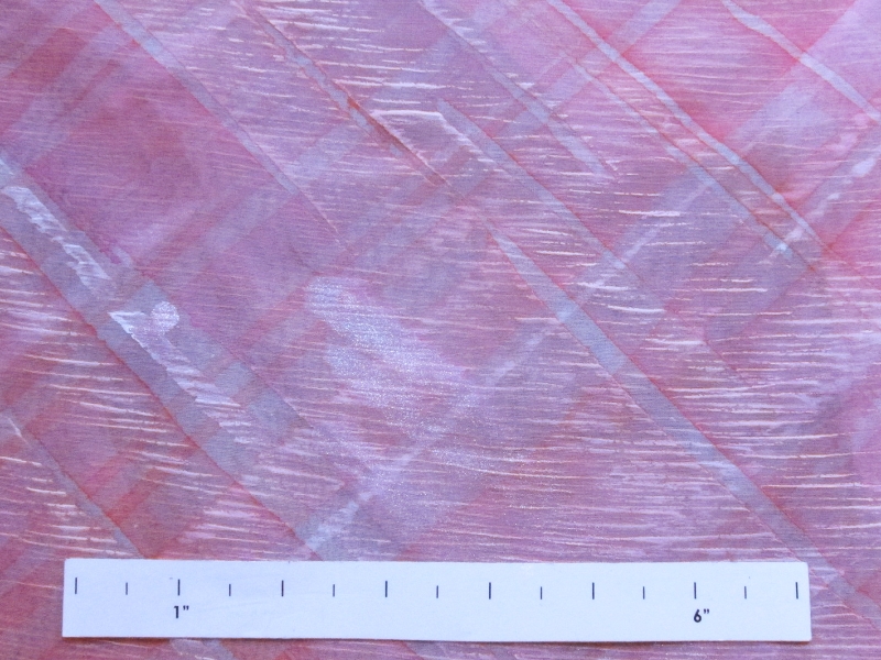 Hand Painted Silk Organza1