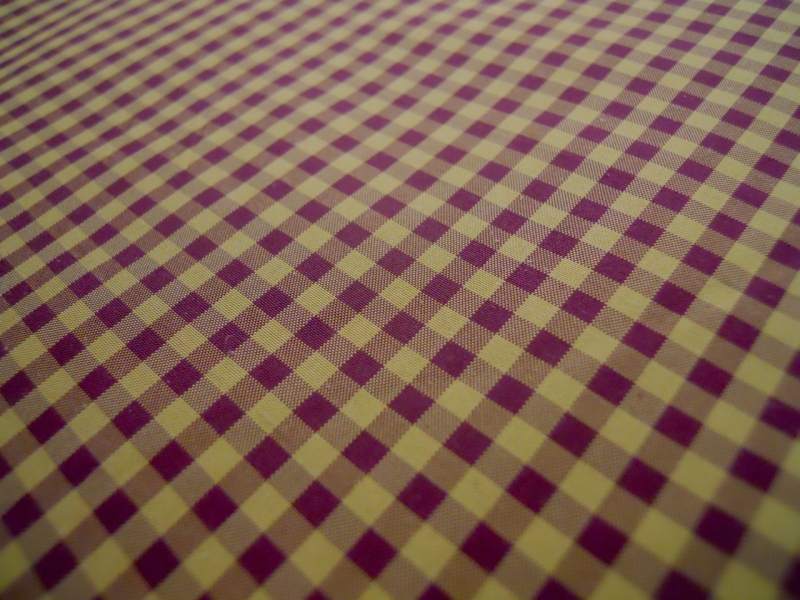 Silk Taffeta Gingham2