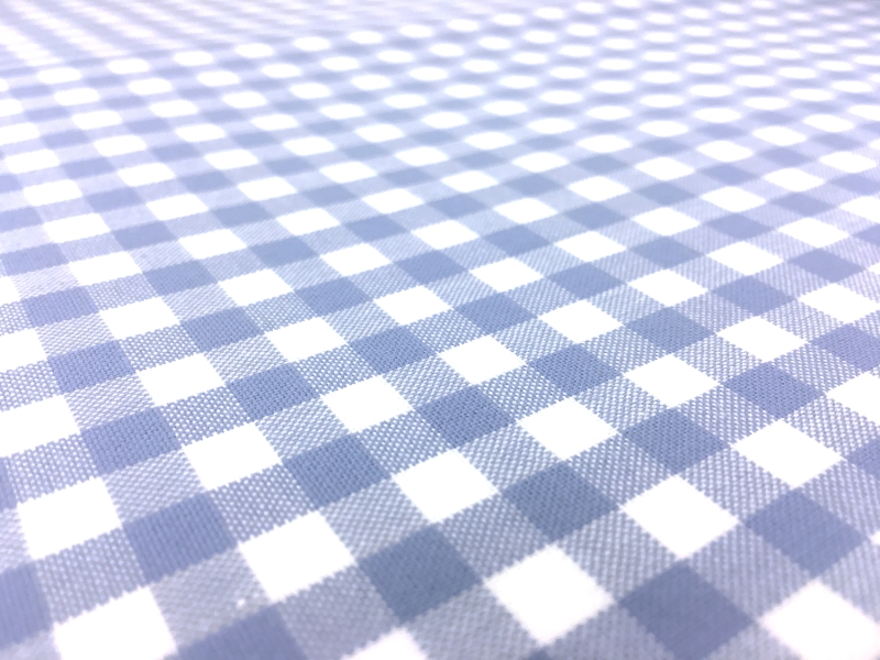Carolina Cotton Gingham in Periwinkle2