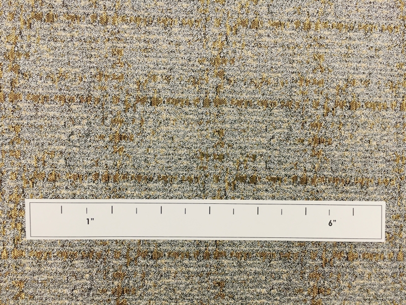 Metallic Geometric Jacquard Brocade1