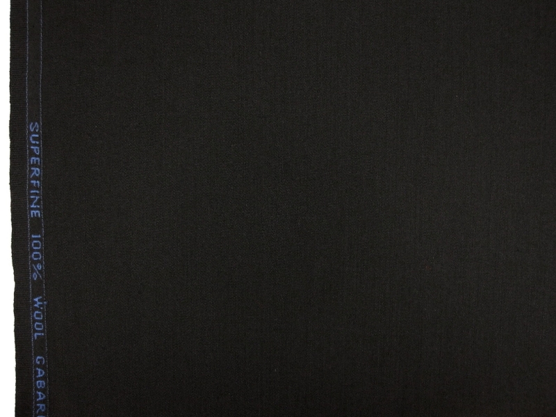 Wool Gabardine in Charcoal0