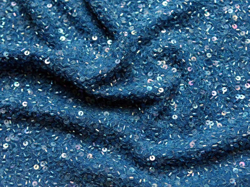 Sequins on Silk Chiffon3