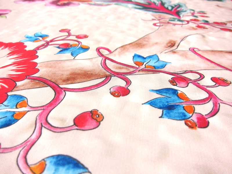 Printed Silk Shantung2