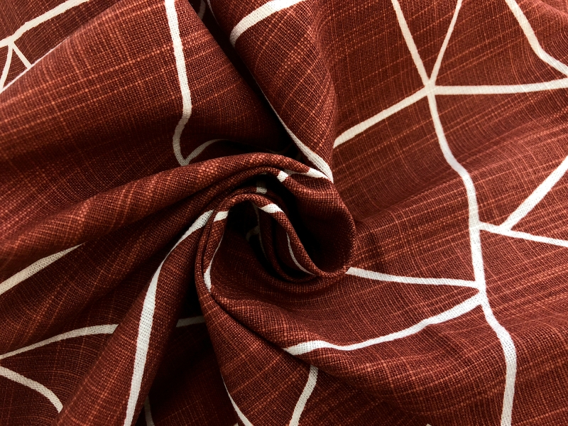 Cotton Sienna Upholstery Print1