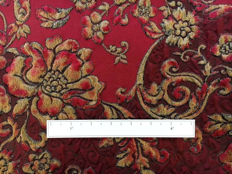 Swiss Silk Bend Cloque with Floral Filigree1