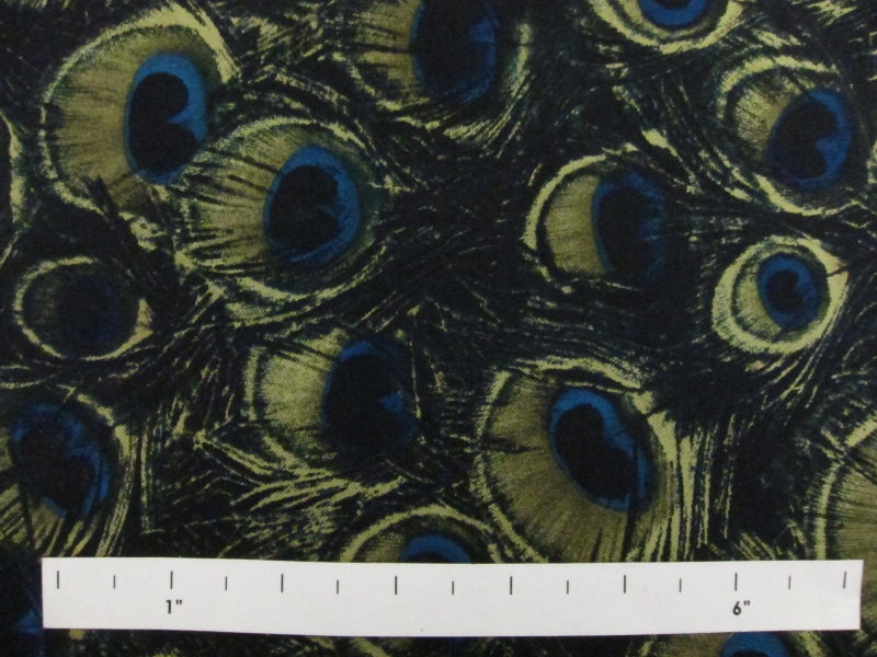 Printed Silk Twill0