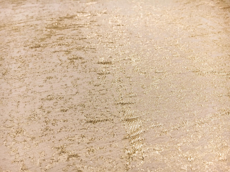 Swiss Silk Blend Metallic Cloque Panel3