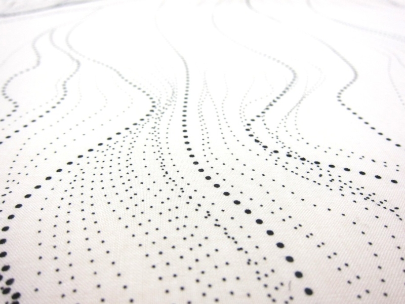 Australian Cotton Print With Aboriginal Motif2