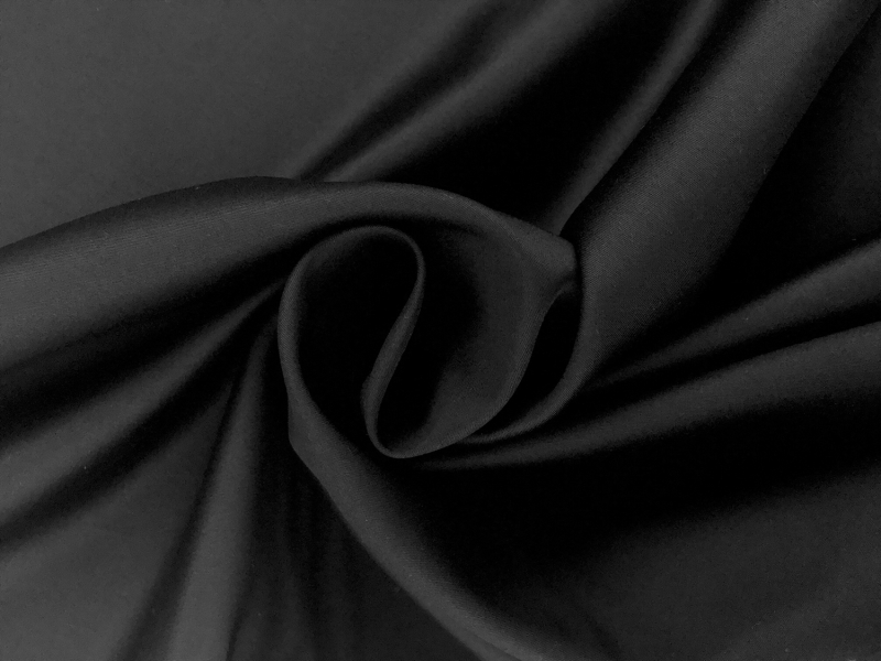 Egyptian Cotton Sateen in Black1