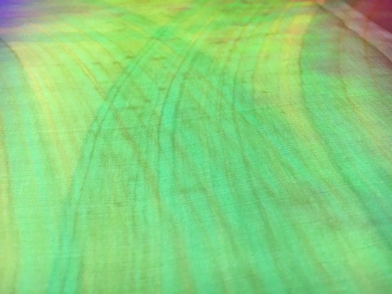 Hand Painted Silk Chiffon2