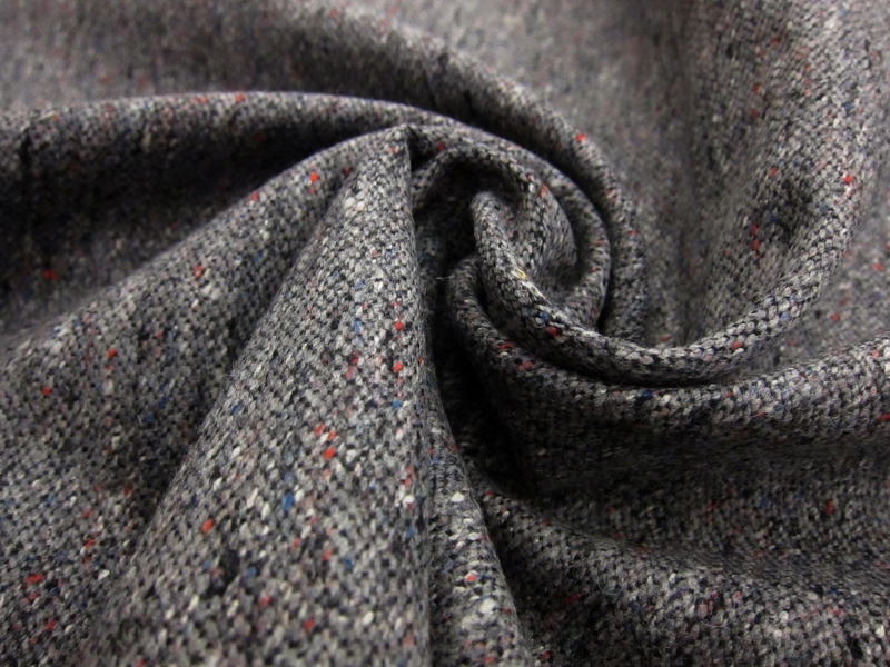 Italian Virgin Wool Blend Tweed 1