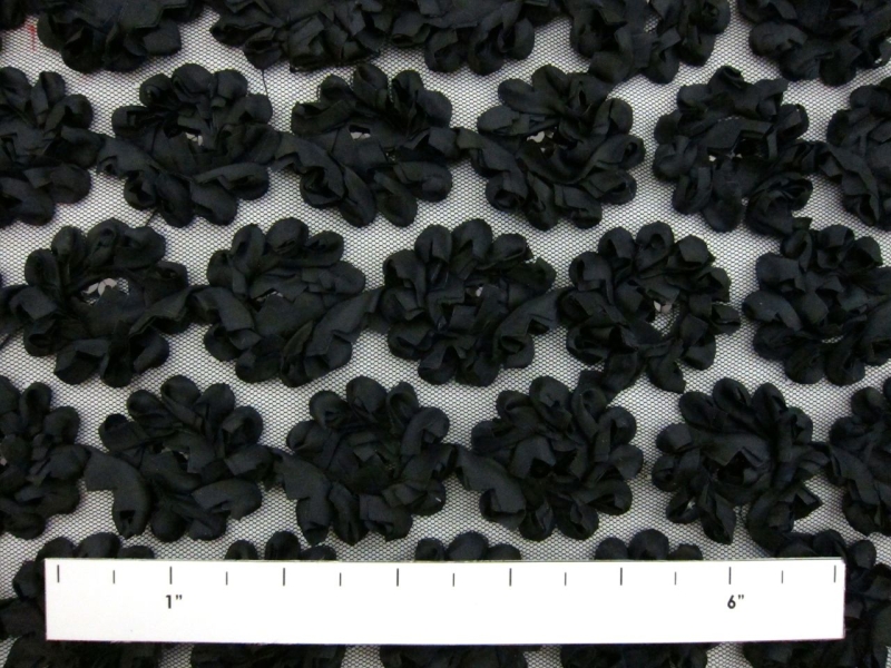 Ribbon Embroidery and Sequins on Illusion1