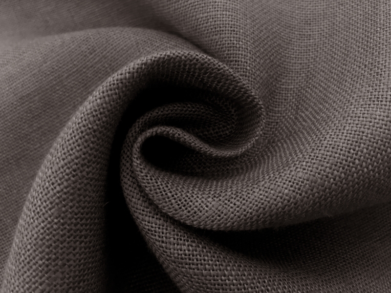 Light Weight Linen Burlap in Storm Gray1