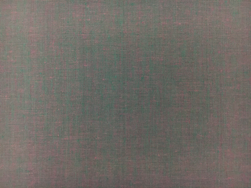 Two Toned Lightweight Linen in Pink Turquoise 2