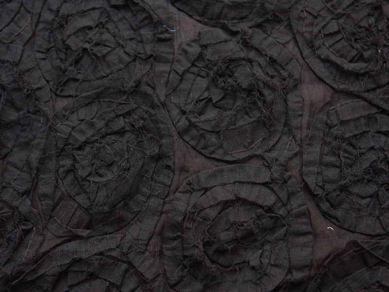 Ruffled Cotton Novelty0