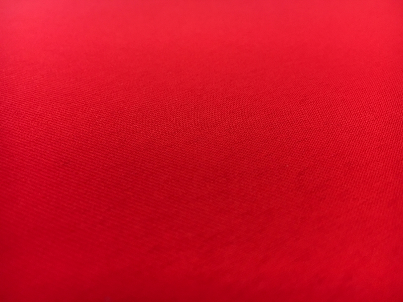 Polyester Mikado in Bright Red0