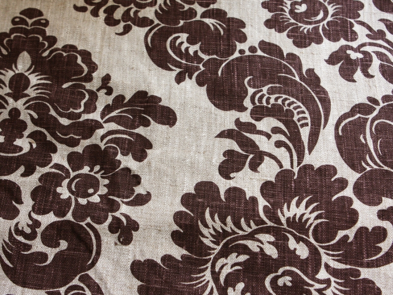Linen Upholstery Decorative Print2