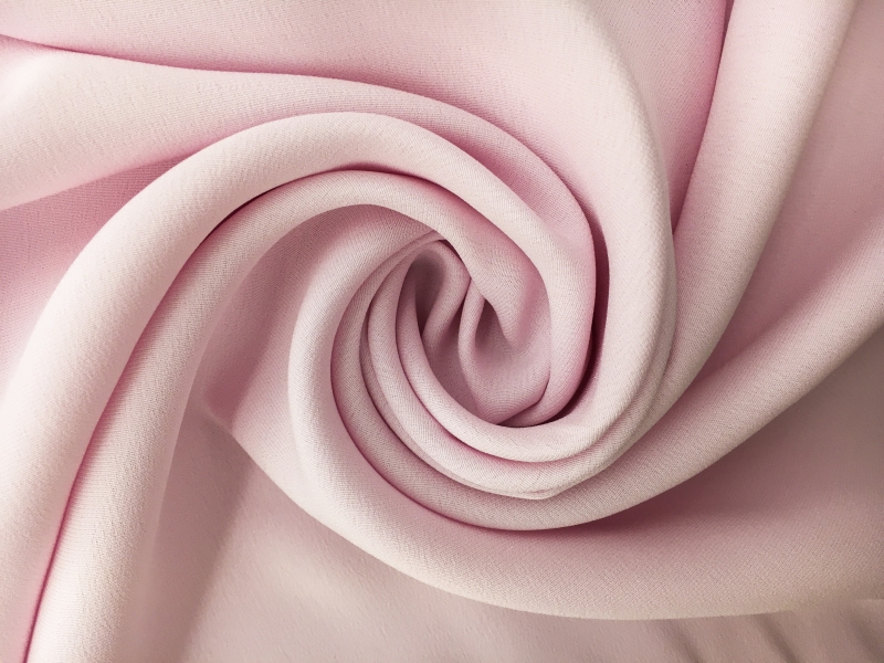 Silk Marocain Crepe in Light Pink0