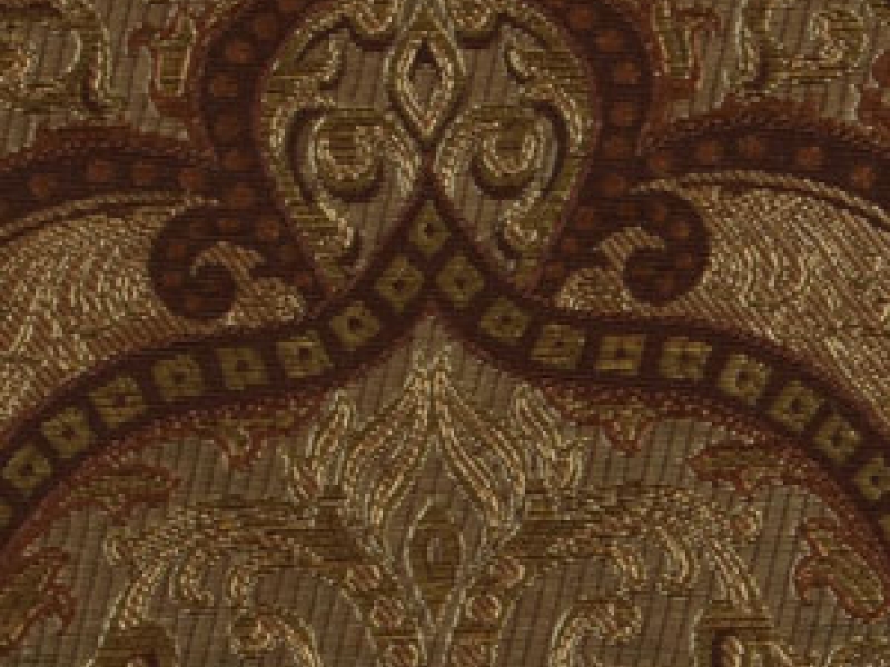 Silk Woven Paisley Brocade1