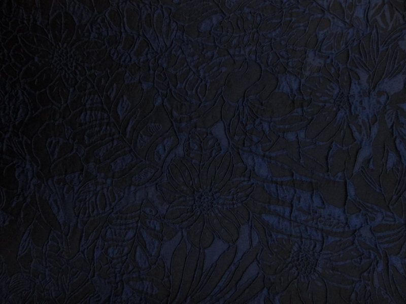 Swiss Silk and Polyester Blend Brocade1