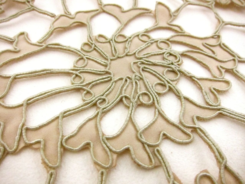 Laser Cut Corded Satin 2