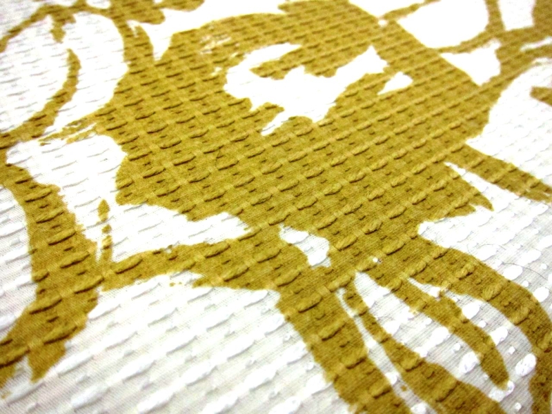 Printed Cotton Rayon Blend Raffia2