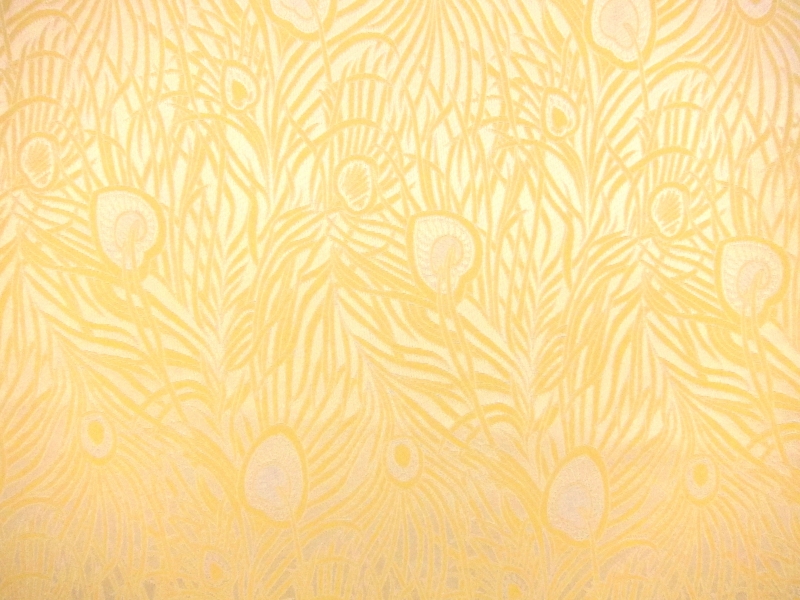 PEACOCK FEATHER BROCADE0