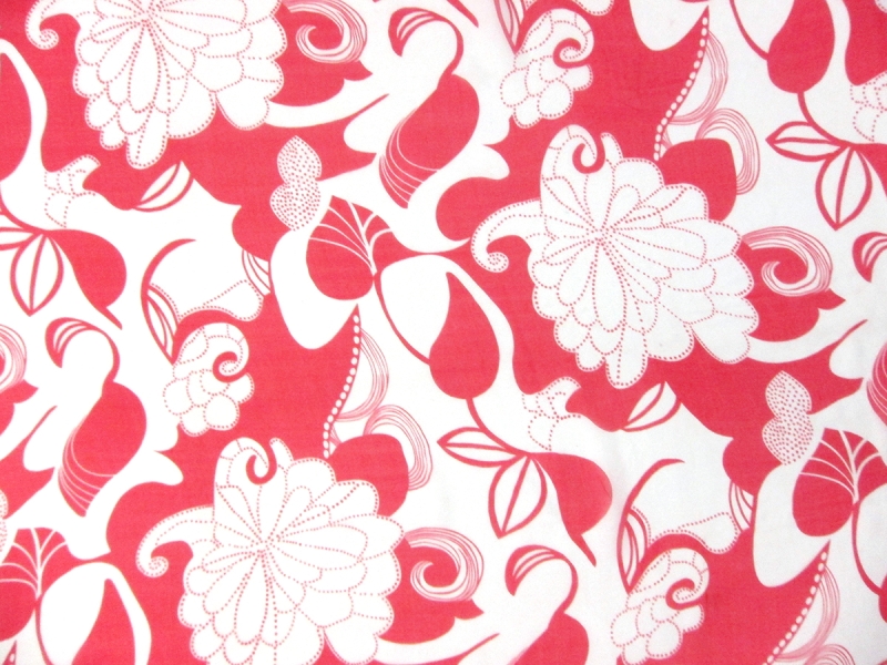 Printed Silk Chiffon0