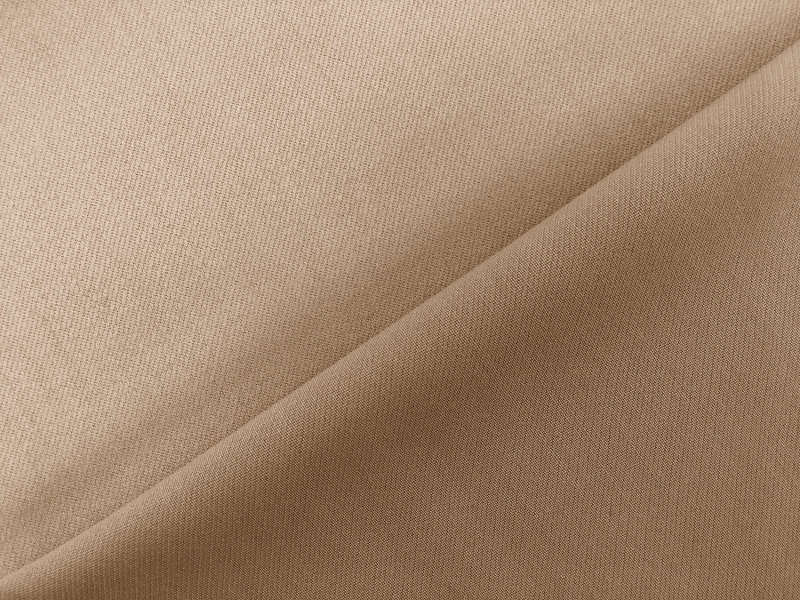 Italian Wool Satin Faille in Khaki0