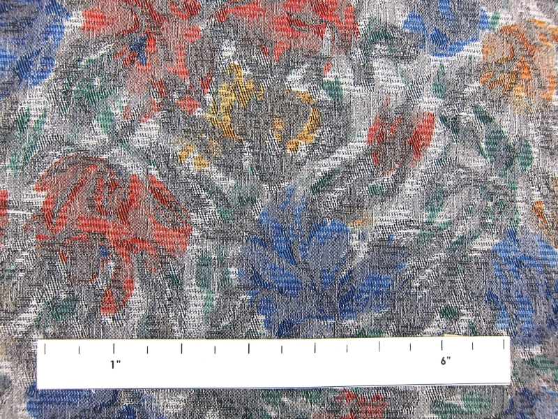 Silk and Rayon Brocade1