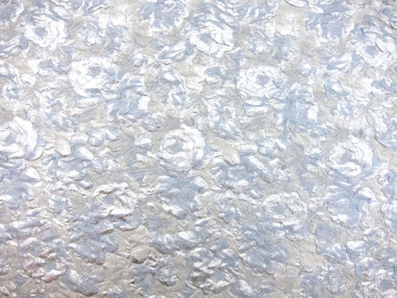 Silk Blend Metallic Cloqué0