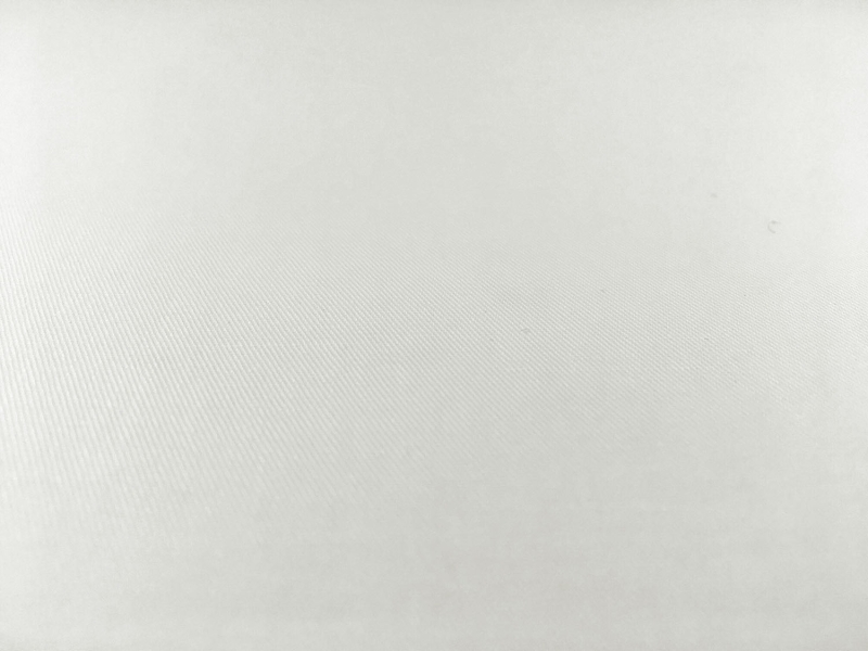 Combed Cotton Fineline Twill in White0