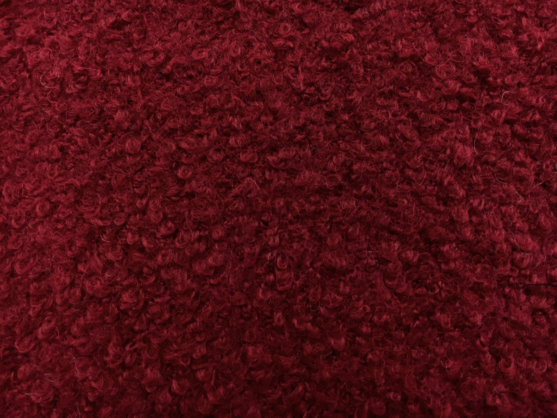 Boucle Knit in Carmine0