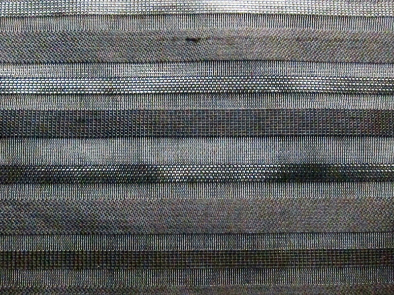 Silk Metallic Striped Organza2