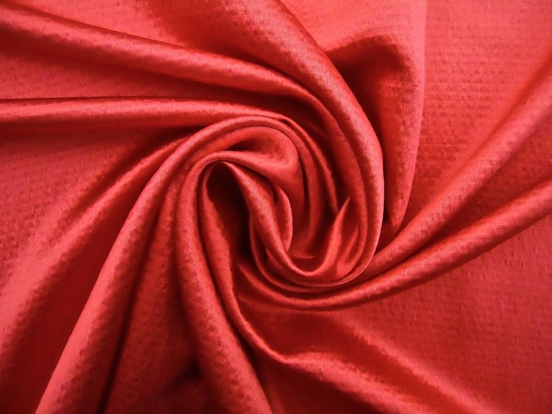 Silk and Wool Hammered Satin0