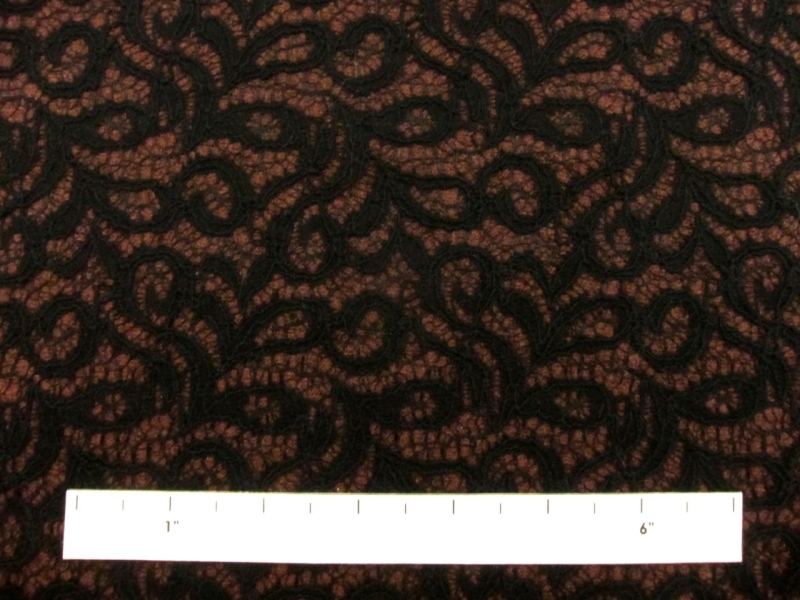 Fused Lace on Boiled Wool Blend1