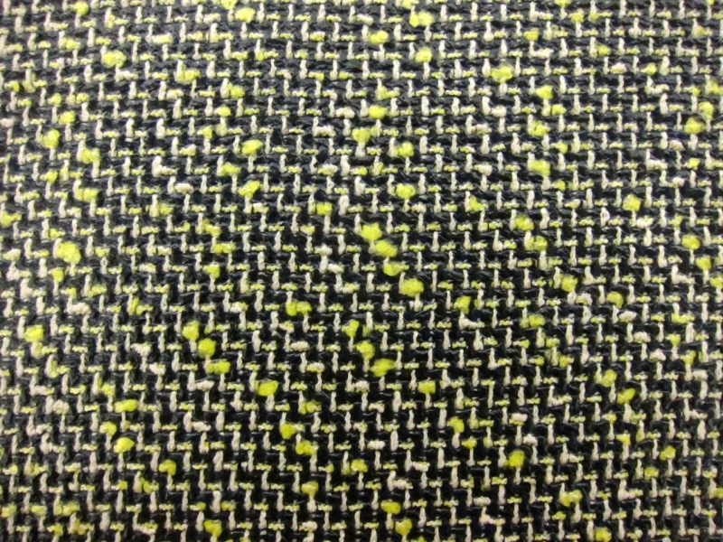 Coated Cotton Blend Tweed0