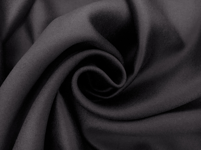 English Heavy Wool Satin in Grey1