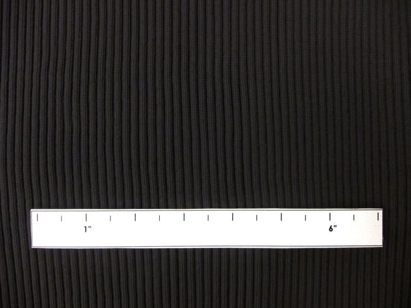 Nylon Rib Knit in Grey2