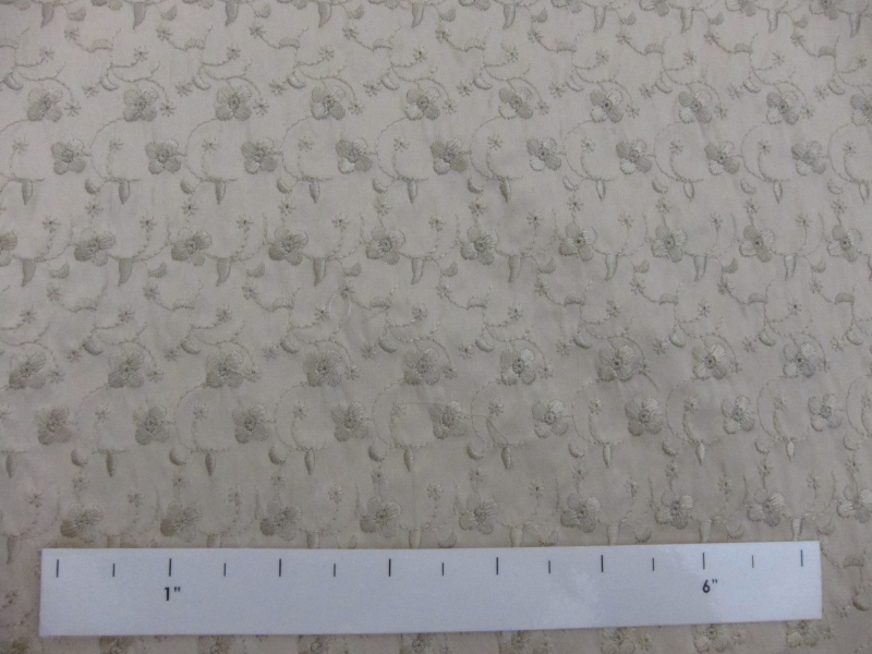 Embroidered Shantung0