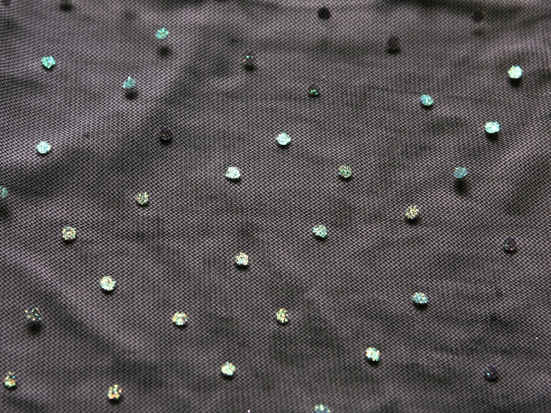 Sparkle Flocking on Tulle0