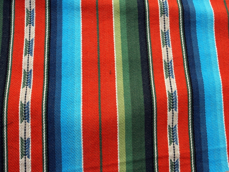 Cotton Woven Native Stripe0
